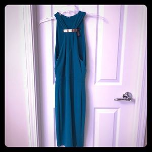 Cross neck formal dress/party attire